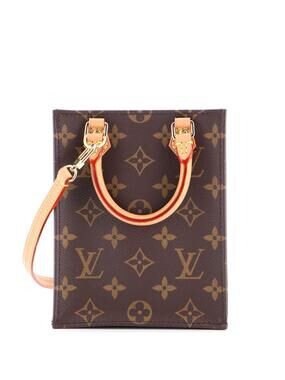 Louis Vuitton Petit Sac Plat Bag Canvas #236489L16B
